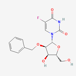 molecular formula C16H17FN2O6 B14536405 2'-O-Benzyl-5-fluorouridine CAS No. 62311-98-2