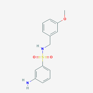 3-Amino-N-(3-methoxybenzyl)-benzenesulfonamide