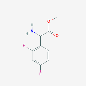 Methyl 2-amino-2-(2,4-difluorophenyl)acetate