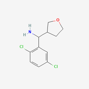 (2,5-Dichlorophenyl)(oxolan-3-yl)methanamine