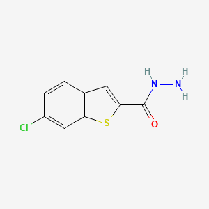 6-Chloro-1-benzothiophene-2-carbohydrazide
