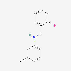N-(2-Fluorobenzyl)-3-methylaniline