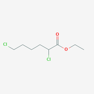 molecular formula C8H14Cl2O2 B14536756 Ethyl 2,6-dichlorohexanoate CAS No. 61978-81-2