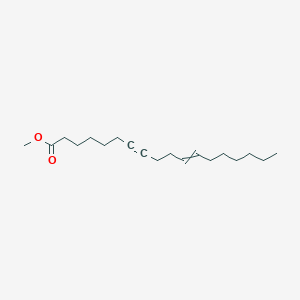 molecular formula C19H32O2 B14536806 Methyl octadec-11-en-7-ynoate CAS No. 62203-96-7