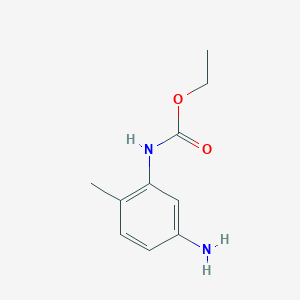 molecular formula C10H14N2O2 B14537005 Ethyl (5-amino-2-methylphenyl)carbamate CAS No. 61962-71-8