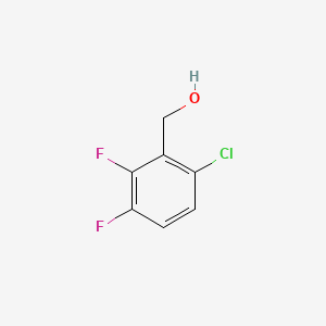 molecular formula C7H5ClF2O B1453706 (6-Chloro-2,3-difluorophenyl)methanol CAS No. 887585-70-8
