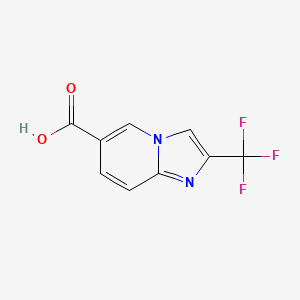 2-(Trifluoromethyl)imidazo[1,2-a]pyridine-6-carboxylic acid
