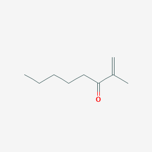molecular formula C9H16O B14537218 2-Methyloct-1-EN-3-one CAS No. 62055-65-6