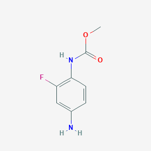 methyl N-(4-amino-2-fluorophenyl)carbamate