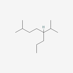 molecular formula C12H26 B14537364 2-Methyl-5-(propan-2-yl)octane CAS No. 62183-87-3