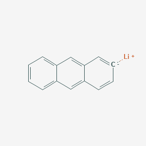 molecular formula C14H9Li B14537375 lithium;2H-anthracen-2-ide CAS No. 62394-19-8
