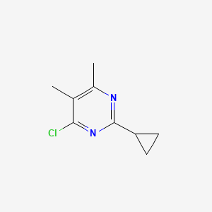 4-Chloro-2-cyclopropyl-5,6-dimethylpyrimidine