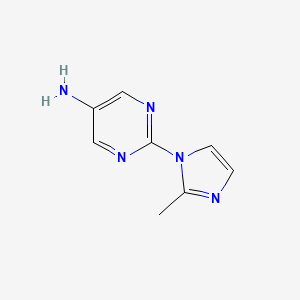 2-(2-methyl-1H-imidazol-1-yl)pyrimidin-5-amine