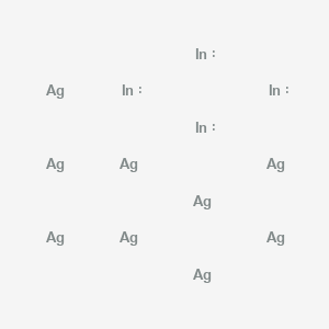 molecular formula Ag9In4 B14537545 CID 71388561 CAS No. 62228-69-7