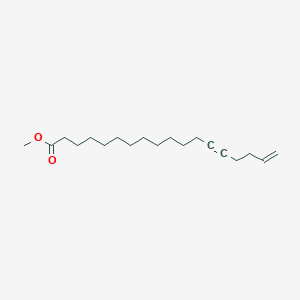 molecular formula C19H32O2 B14537636 Methyl octadec-17-EN-13-ynoate CAS No. 62204-08-4