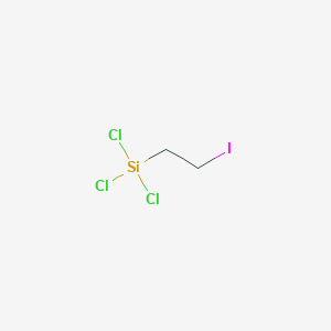 molecular formula C2H4Cl3ISi B14537682 Trichloro(2-iodoethyl)silane CAS No. 62141-85-9