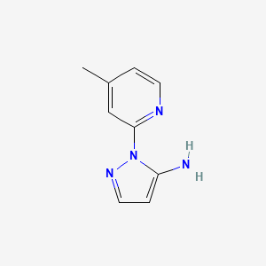 1-(4-methylpyridin-2-yl)-1H-pyrazol-5-amine