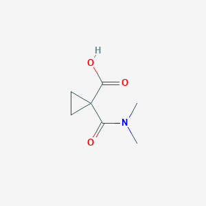 1-(Dimethylcarbamoyl)cyclopropanecarboxylic acid