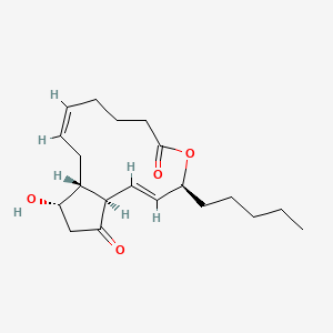 molecular formula C20H30O4 B14538189 Prostaglandin D2 1,15-lactone CAS No. 62410-98-4