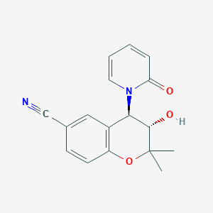 molecular formula C17H16N2O3 B145382 Emakalim CAS No. 129729-66-4