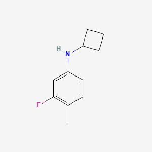 N-cyclobutyl-3-fluoro-4-methylaniline