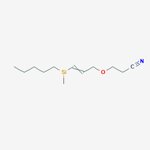 molecular formula C12H22NOSi B14538252 CID 78065528 