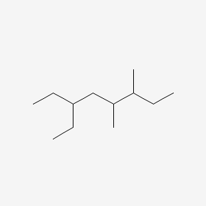 molecular formula C12H26 B14538446 6-Ethyl-3,4-dimethyloctane CAS No. 62183-62-4