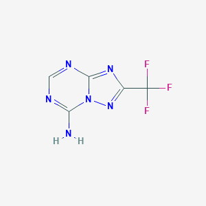 2-(Trifluoromethyl)-[1,2,4]triazolo[1,5-a][1,3,5]triazin-7-amine