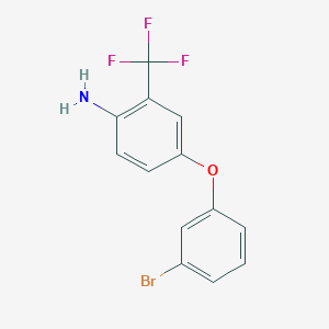 4-(3-Bromophenoxy)-2-trifluoromethylphenylamine