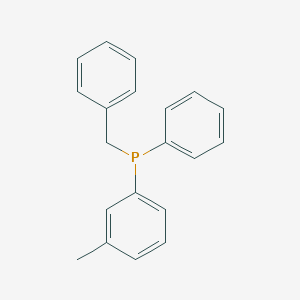 molecular formula C20H19P B14538555 Benzyl(3-methylphenyl)phenylphosphane CAS No. 62350-76-9