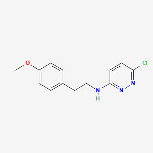 6-chloro-N-[2-(4-methoxyphenyl)ethyl]pyridazin-3-amine