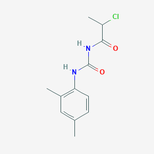 3-(2-Chloropropanoyl)-1-(2,4-dimethylphenyl)urea