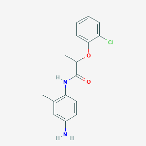 N-(4-Amino-2-methylphenyl)-2-(2-chlorophenoxy)-propanamide