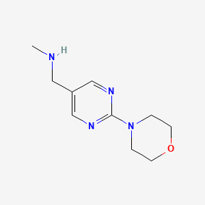 N-methyl-(2-morpholinopyrimidin-5-yl)methylamine