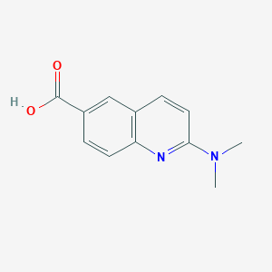 2-(Dimethylamino)quinoline-6-carboxylic acid