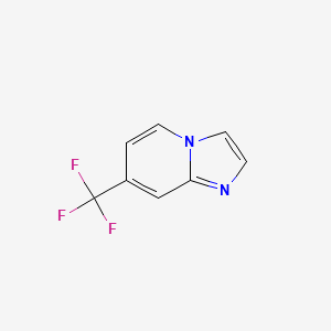 molecular formula C8H5F3N2 B1453883 7-(Trifluoromethyl)imidazo[1,2-a]pyridine CAS No. 944580-91-0