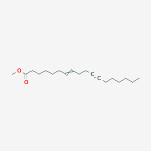molecular formula C19H32O2 B14538988 Methyl octadec-7-en-11-ynoate CAS No. 62203-97-8