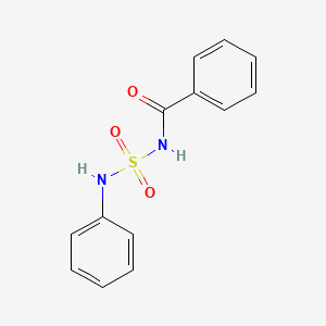 molecular formula C13H12N2O3S B14539020 N-(Phenylsulfamoyl)benzamide CAS No. 62002-27-1