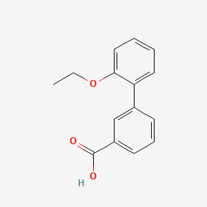 molecular formula C15H14O3 B1453937 3-(2-Ethoxyphenyl)benzoic acid CAS No. 1432677-63-8