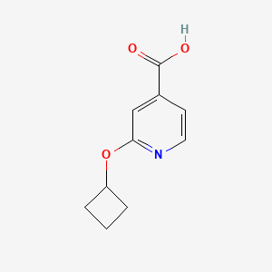 2-Cyclobutoxypyridine-4-carboxylic acid