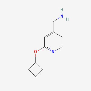 (2-Cyclobutoxypyridin-4-yl)methanamine