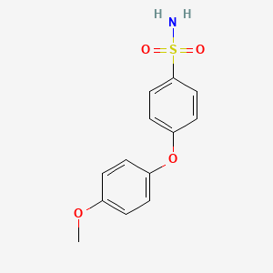 4-(4-Methoxyphenoxy)benzene-1-sulfonamide