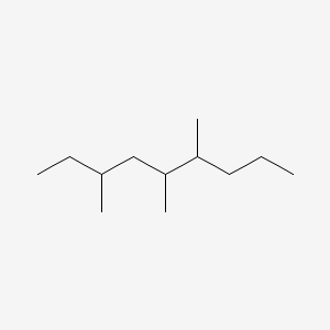 molecular formula C12H26 B14539549 3,5,6-Trimethylnonane CAS No. 62184-26-3