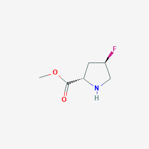Methyl (2S,4R)-4-fluoropyrrolidine-2-carboxylate
