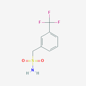 molecular formula C8H8F3NO2S B1453971 3-(Trifluoromethyl)benzylsulfonamide CAS No. 919353-96-1