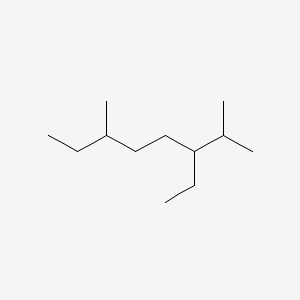 molecular formula C12H26 B14539741 3-Ethyl-2,6-dimethyloctane CAS No. 62183-51-1