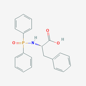 molecular formula C21H20NO3P B14539849 N-(Diphenylphosphoryl)-L-phenylalanine CAS No. 62056-93-3