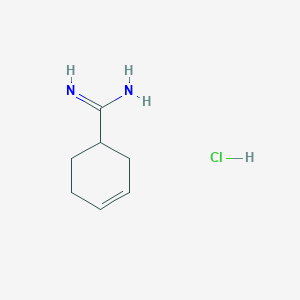 Cyclohex-3-ene-1-carboximidamide hydrochloride