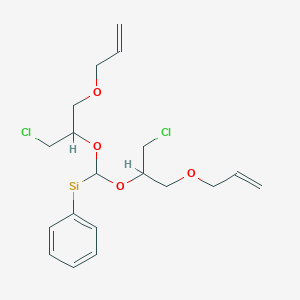 molecular formula C19H26Cl2O4Si B14539969 CID 78065555 