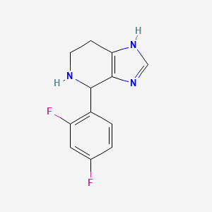 4-(2,4-difluorophenyl)-4,5,6,7-tetrahydro-3H-imidazo[4,5-c]pyridine